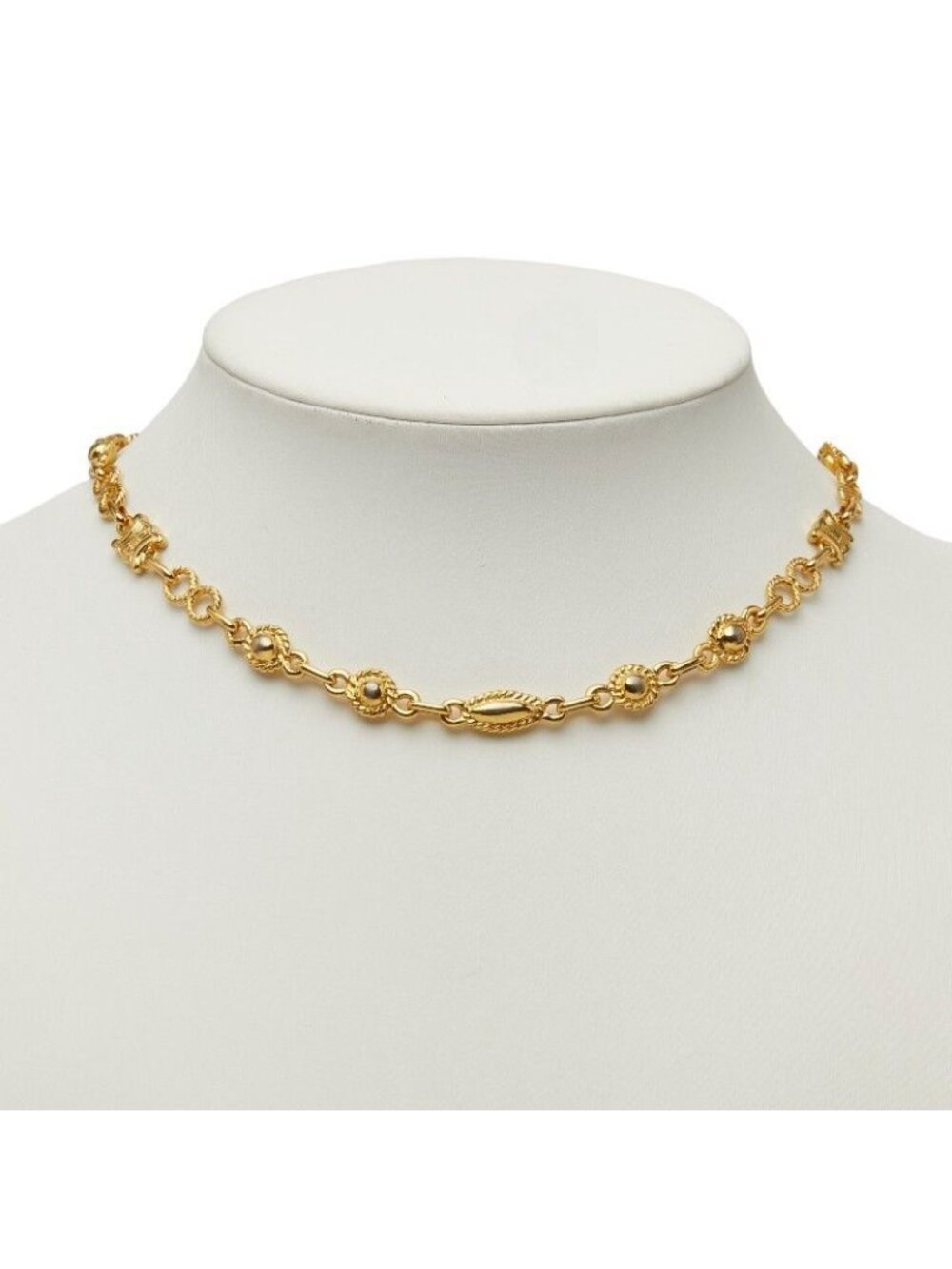 Celine Triomphe Necklace Gold Plated - Picture 6 of 6